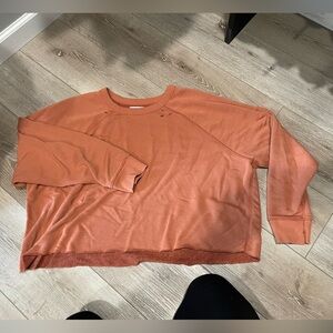 Aerie Warm Orange Pullover